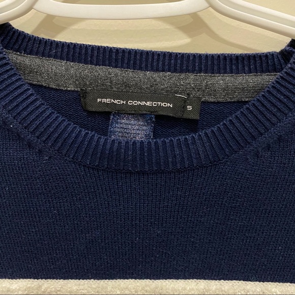 2 for 25 Bundle‼️French Connection Navy Sweater - Picture 5 of 6